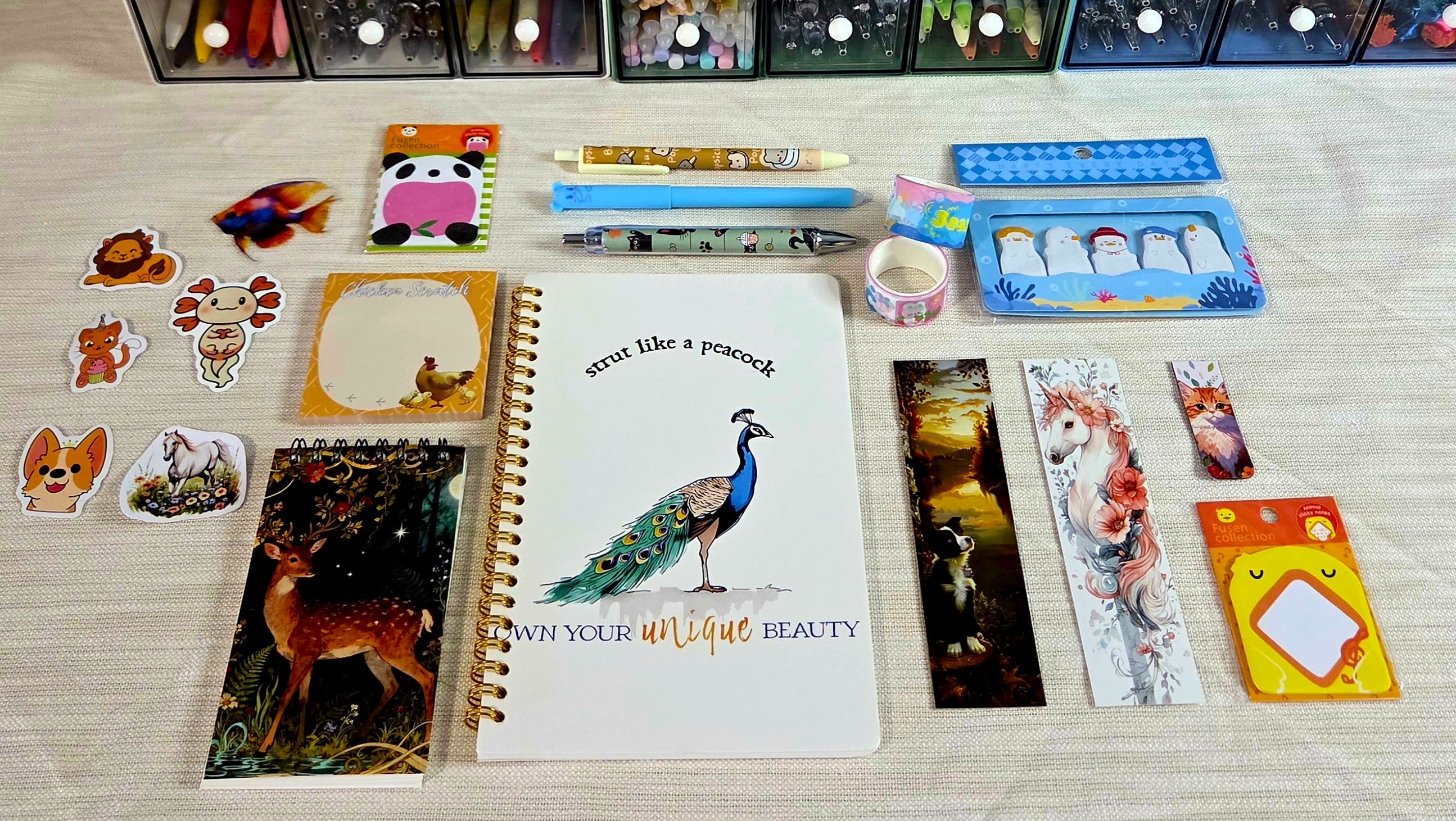 Small Stationary Bundle - 7 Essential Items | Tri Hart Gifts